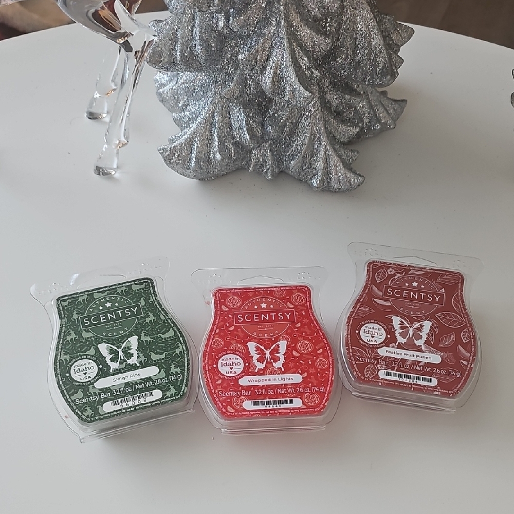 Scentsy Festive Wax Melts - Bundle Of 3